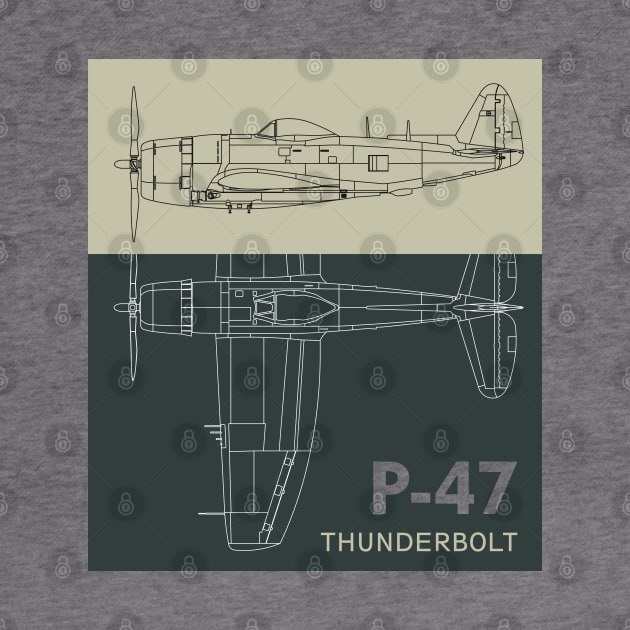 Legendary Wings: P-47 Thunderbolt Roars Again by Blue Gingko Designs LLC